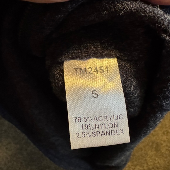 Blue cowl neck dress with zipper detail - Picture 6 of 9